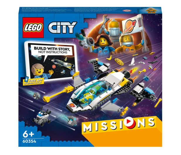 LEGO City 60354 Wyprawy badawcze statkiem marsjańskim - 1042846 - zdjęcie